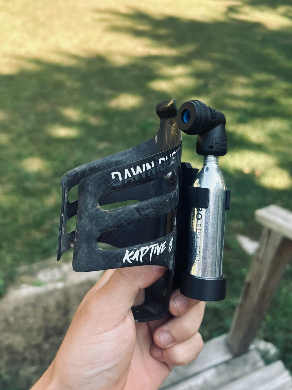 CO2 Cartridge Holder (bottle cage version) - CO201