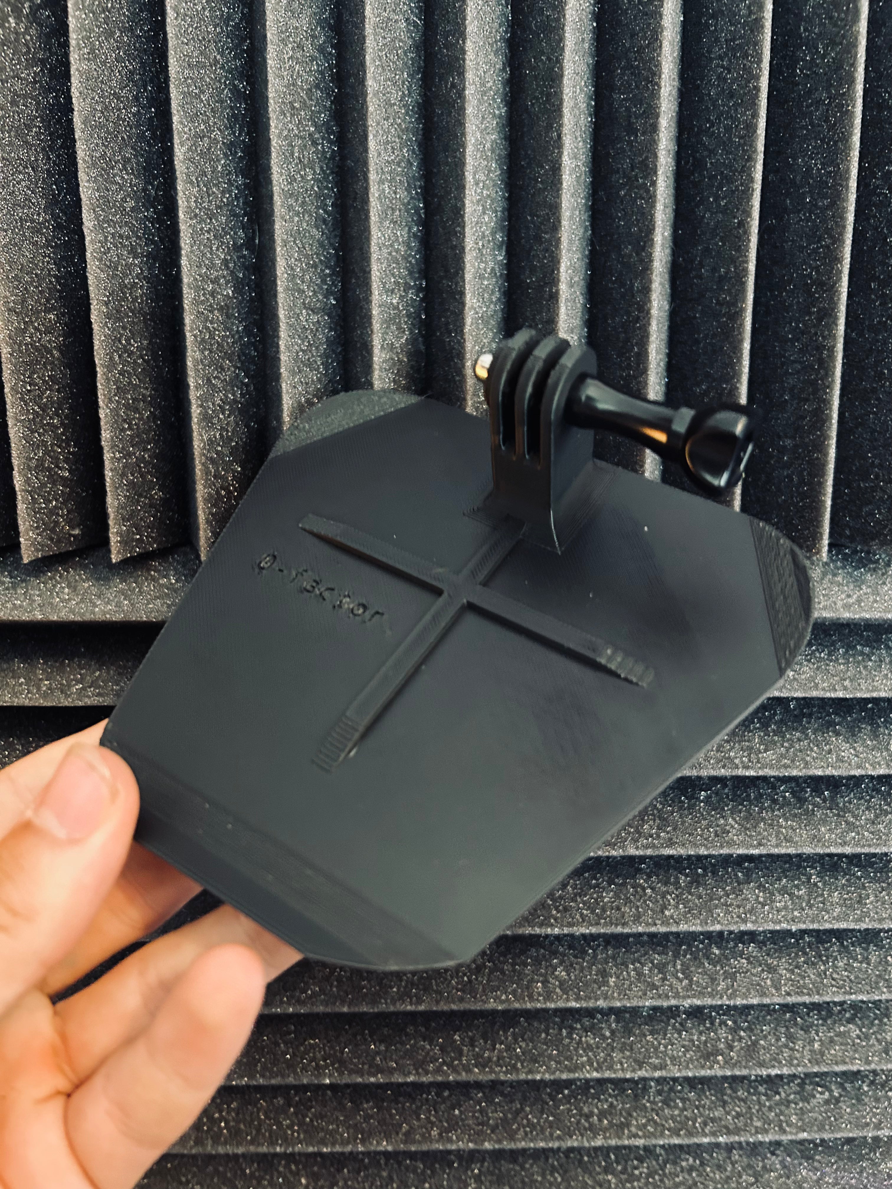 PROTOTYPE - Action Camera Chest Mount Plate - CHM01