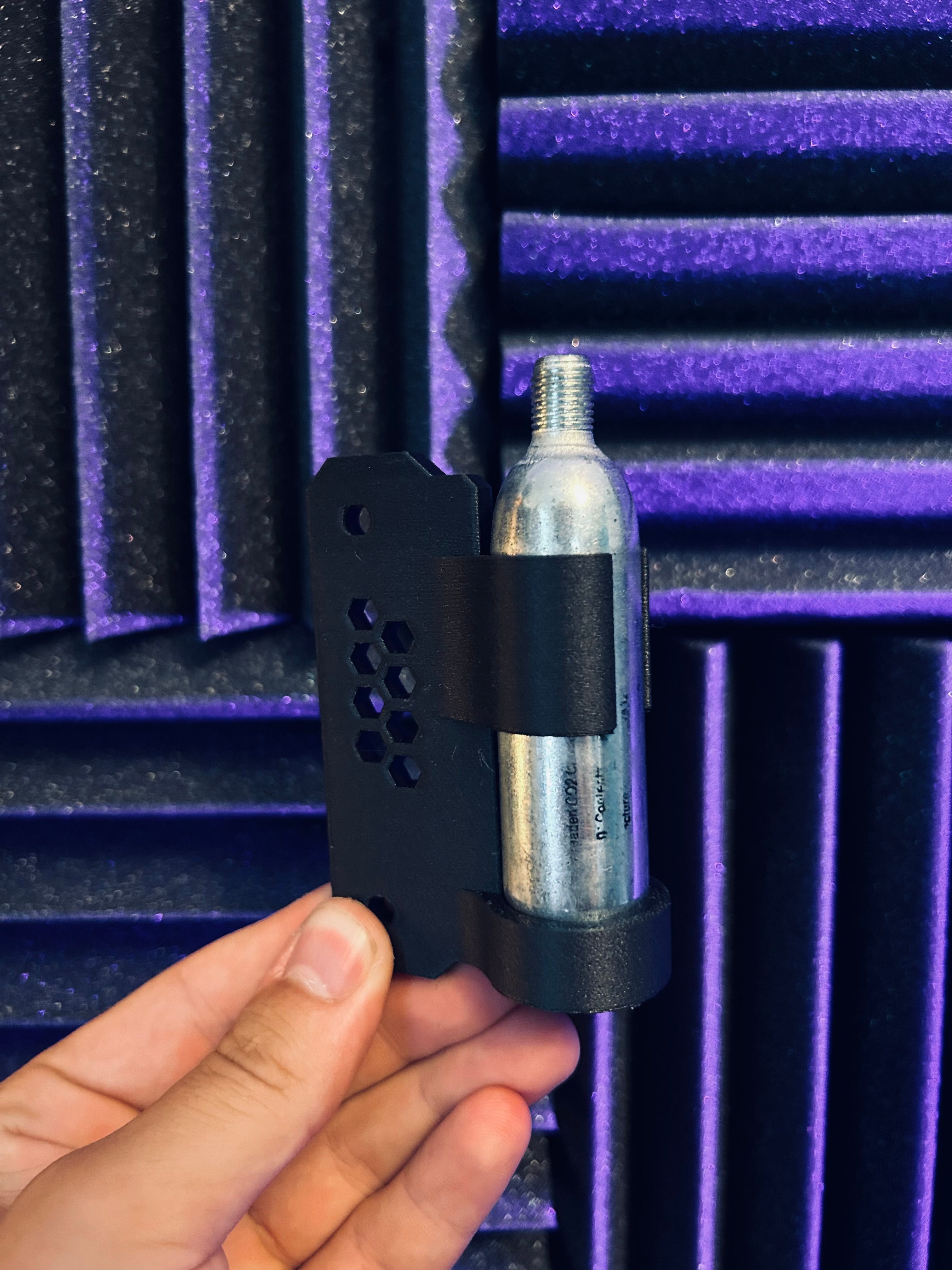 CO2 Cartridge Holder (bottle cage version) - CO201