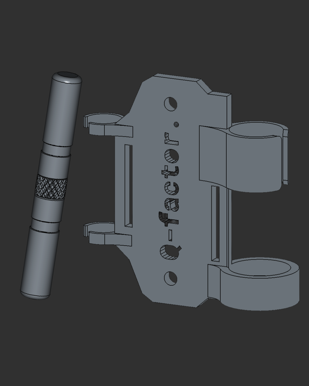 CO2 + Q-plugs Holder - CO2Q01